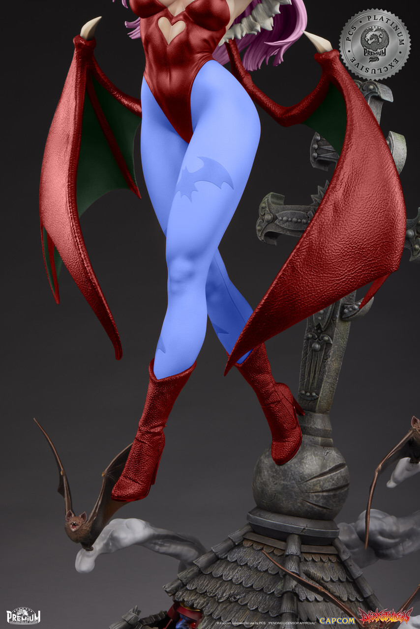 Vampire: The Night Warriors - Bishamon - Morrigan Aensland - 1/3 - Player 2 Platinum Exclusive (Premium Collectibles Studio) photo 9