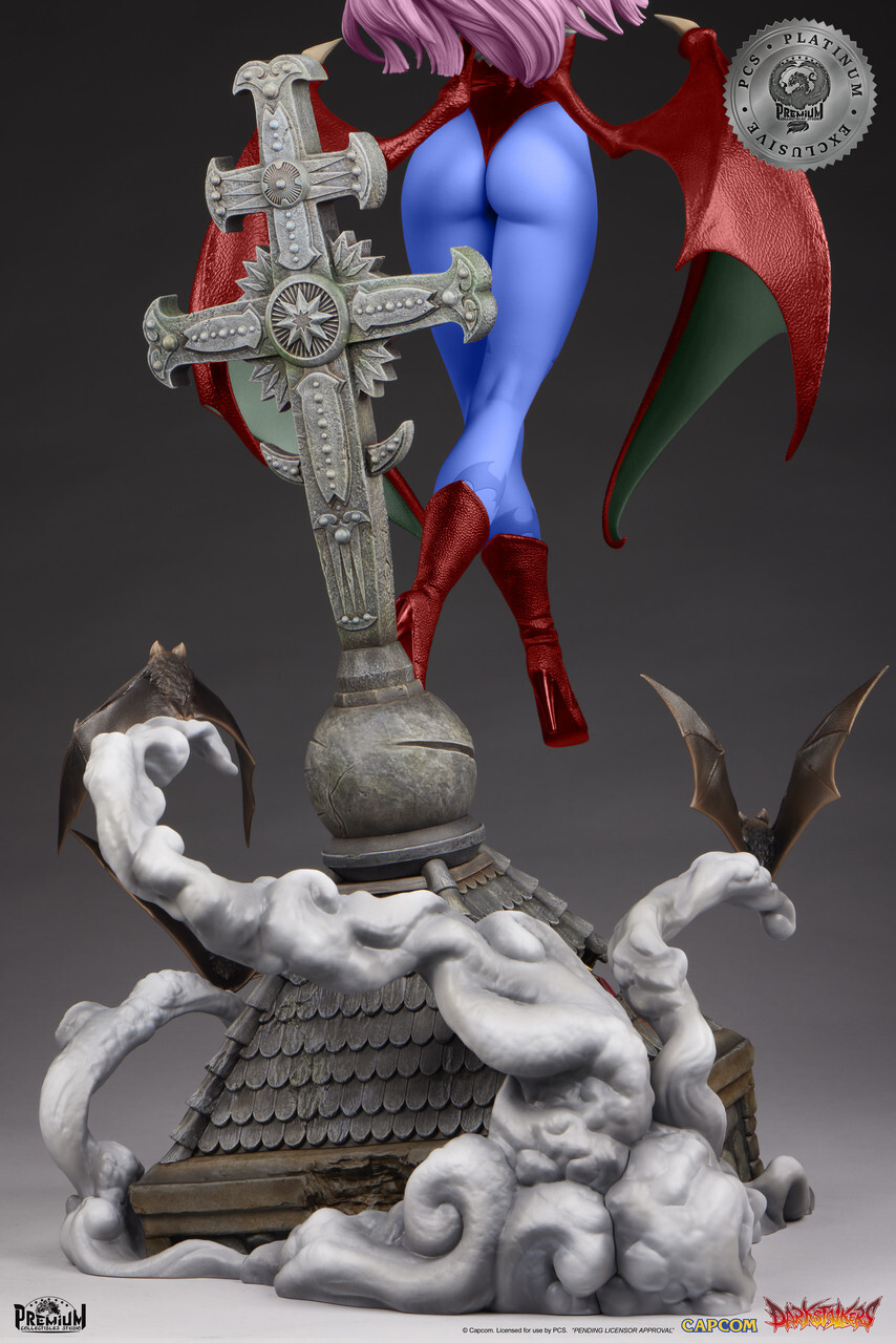 Vampire: The Night Warriors - Bishamon - Morrigan Aensland - 1/3 - Player 2 Platinum Exclusive (Premium Collectibles Studio) photo 10