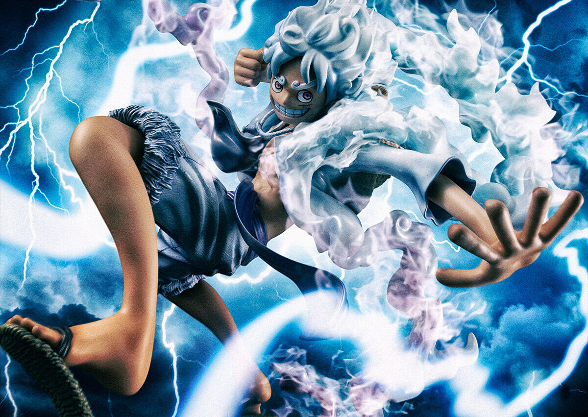 One Piece - Monkey D. Luffy - Portrait Of Pirates "WA-MAXIMUM" - Gear 5 (MegaHouse) photo 6