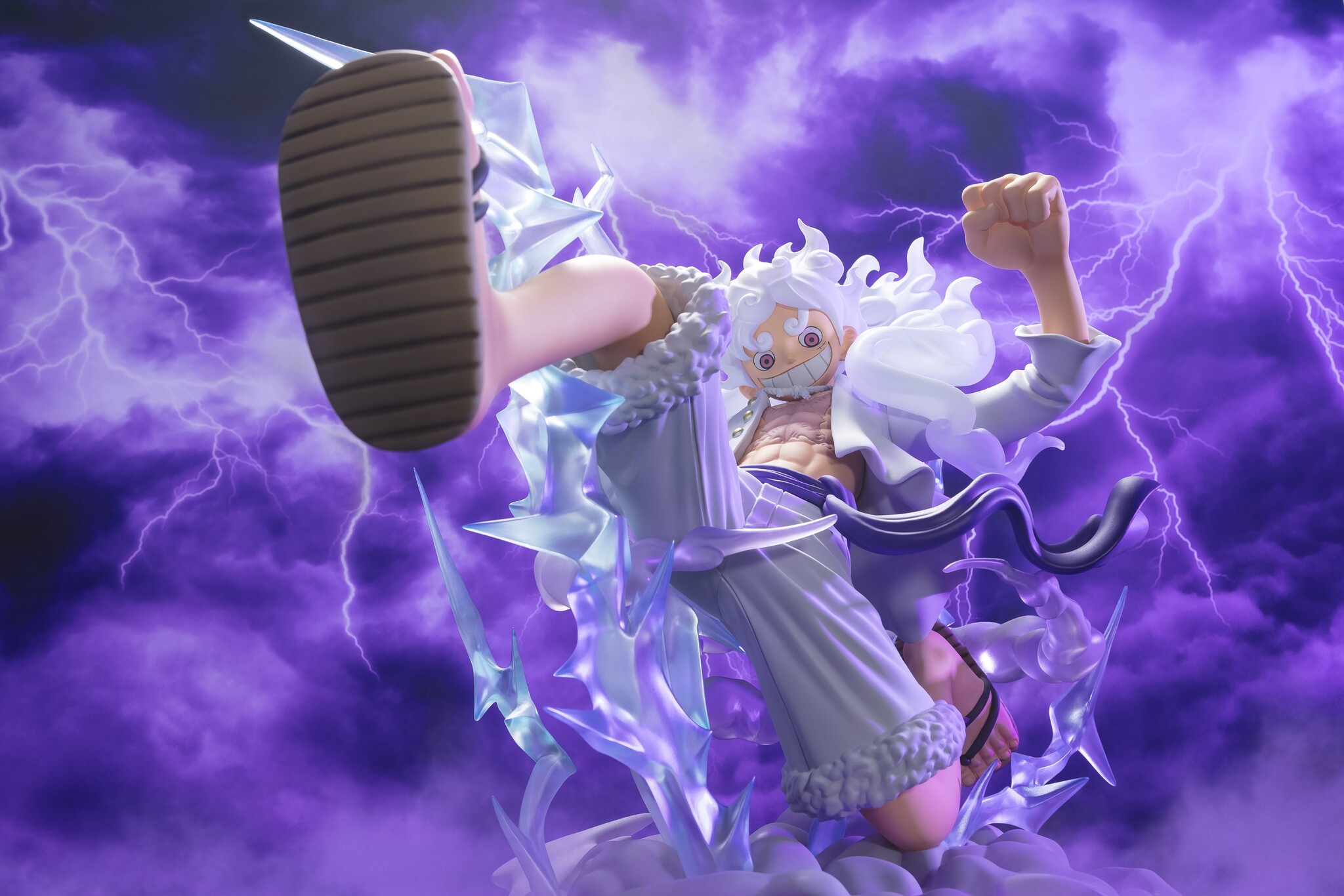 One Piece - Monkey D. Luffy - Chou Gekisen -Extra Battle- - Figuarts ZERO - Gear 5 Giant (Bandai Spirits) photo 4