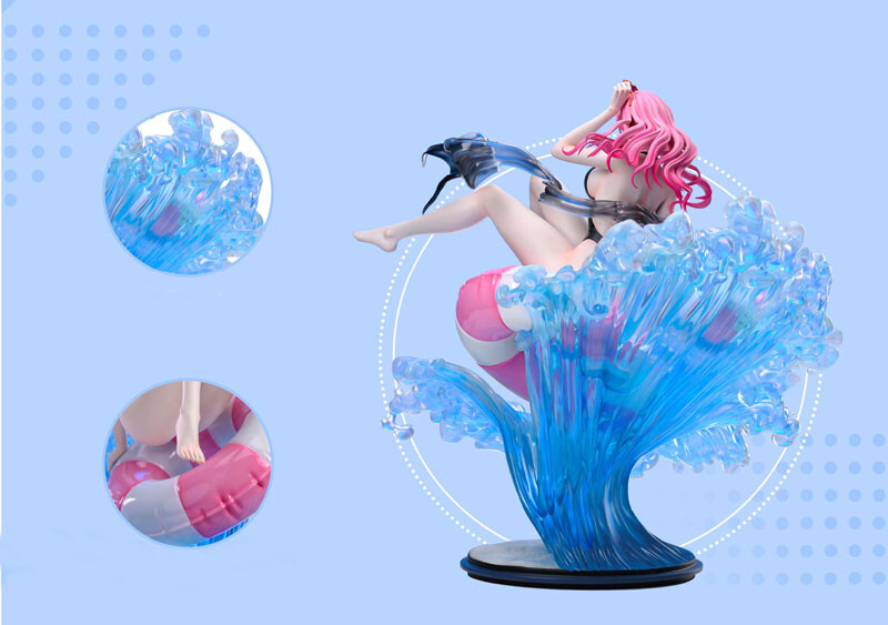 Hitori no Shita The Outcast - Xia He - 1/7 - Swimsuit Ver. Black (A.O.E Studio) photo 2