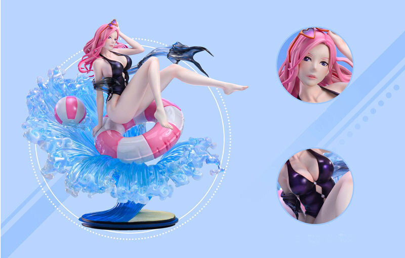 Hitori no Shita The Outcast - Xia He - 1/7 - Swimsuit Ver. Black (A.O.E Studio) photo 3