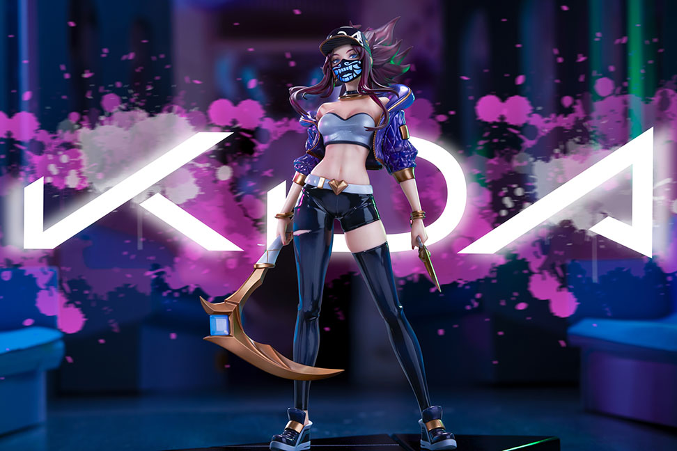 League of Legends - Akali - 1/7 - K/DA (Apex Innovation) photo 9