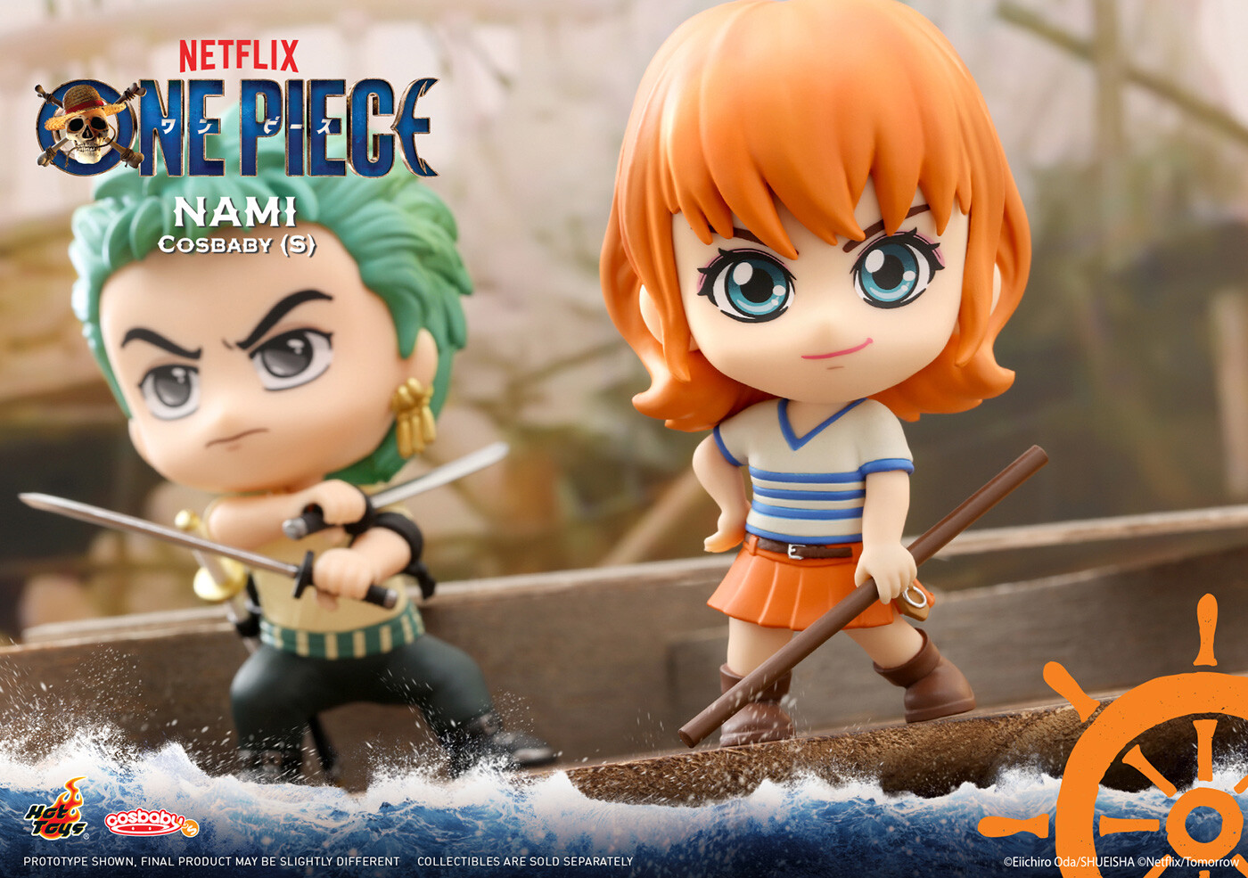 One Piece (2023) - Roronoa Zoro - Cosbaby (S) (COS#1055) (Hot Toys) photo 2