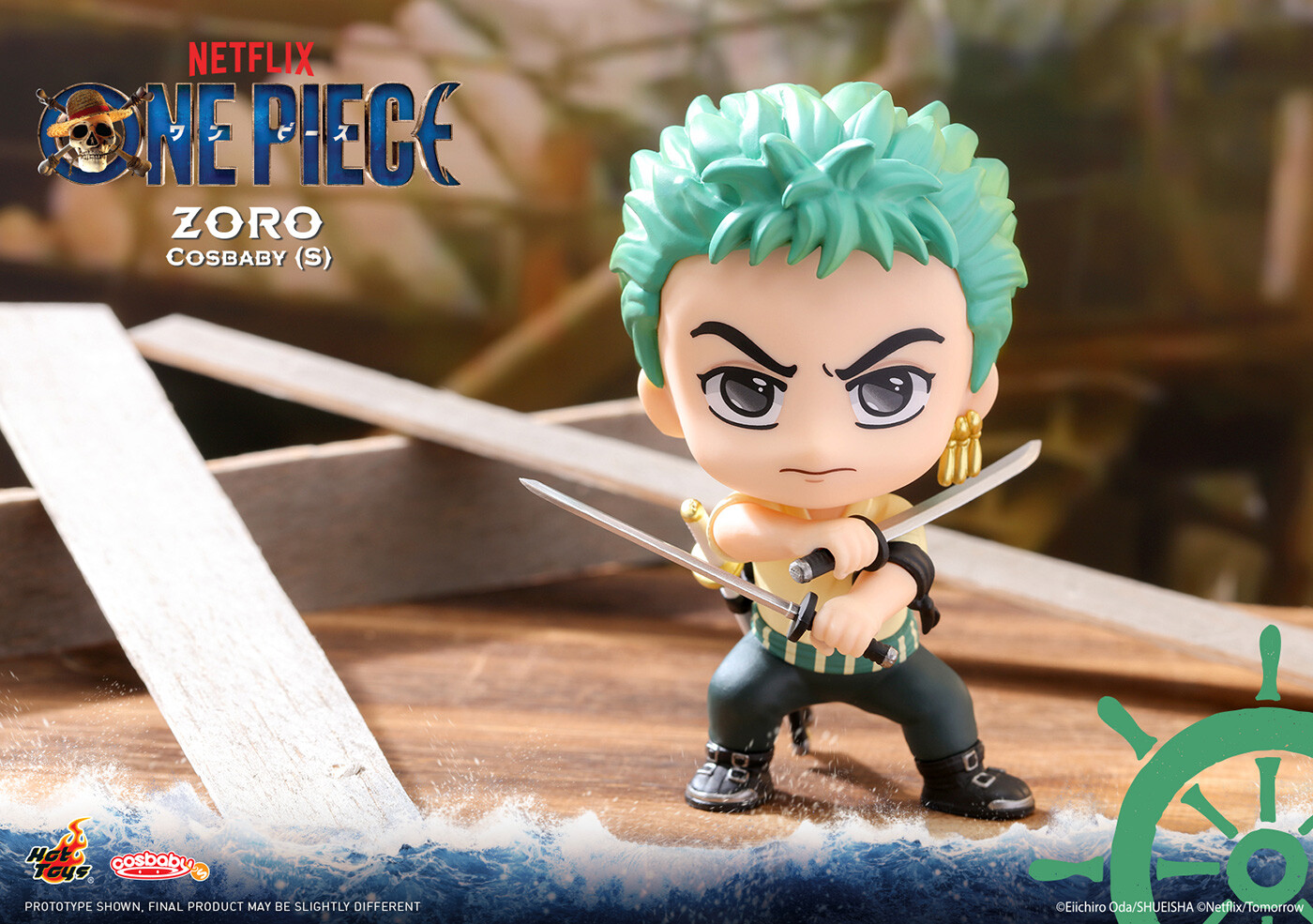 One Piece (2023) - Roronoa Zoro - Cosbaby (S) (COS#1055) (Hot Toys) photo 3