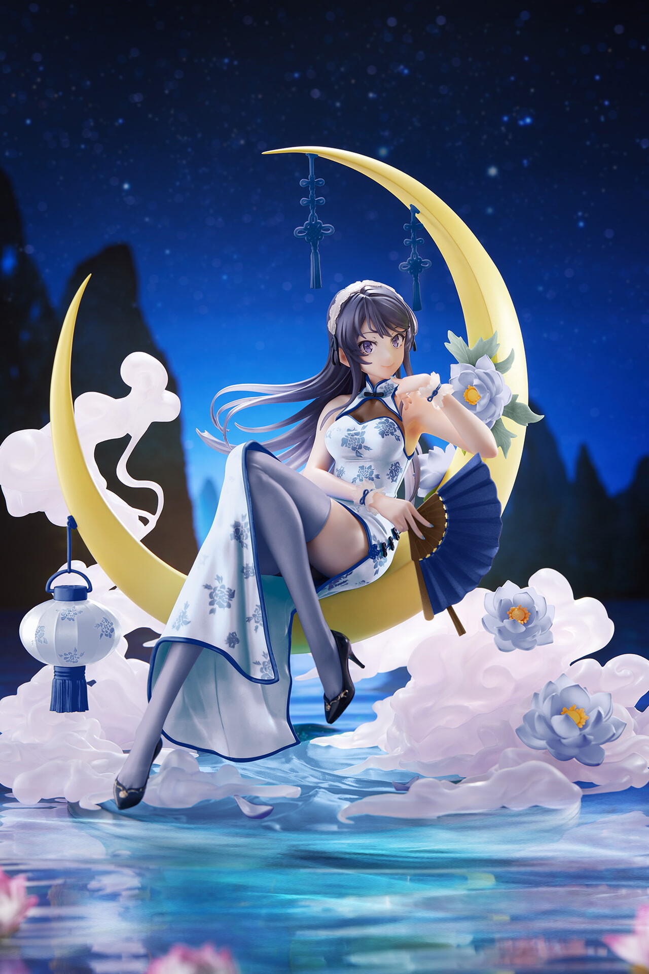 Seishun Buta Yarou wa Bunny Girl Senpai no Yume wo Minai - Sakurajima Mai - 1/7 - White China Dress Ver. (Spiritale, Wing)