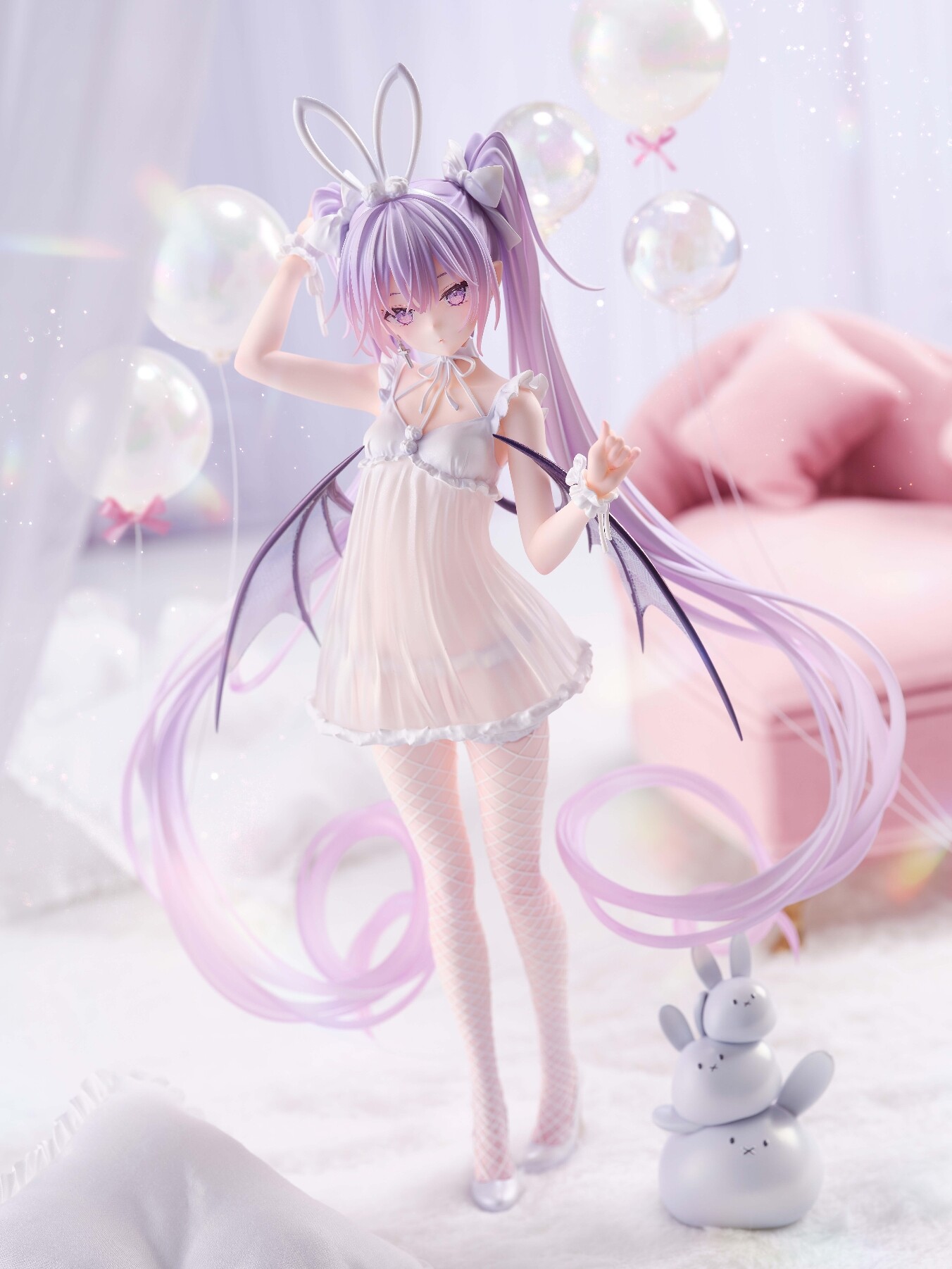 Original - Eve - Golden Head - 1/7 - Usamimi Lingerie Ver. (Alice Glint, Thousand) photo 2