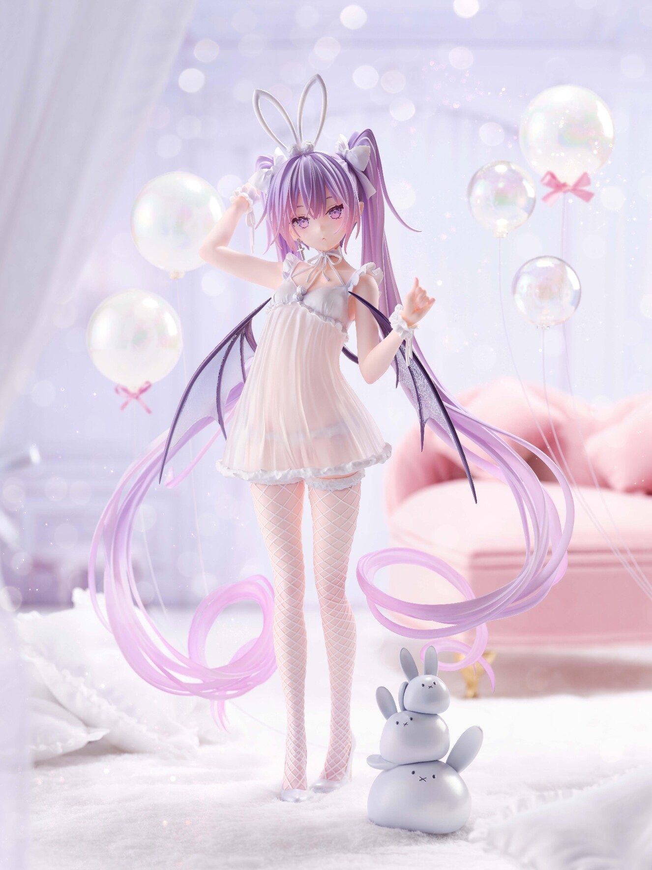Original - Eve - Golden Head - 1/7 - Usamimi Lingerie Ver. (Alice Glint, Thousand) photo 3