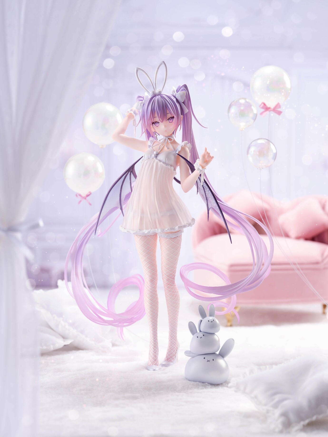 Original - Eve - Golden Head - 1/7 - Usamimi Lingerie Ver. (Alice Glint, Thousand) photo 7