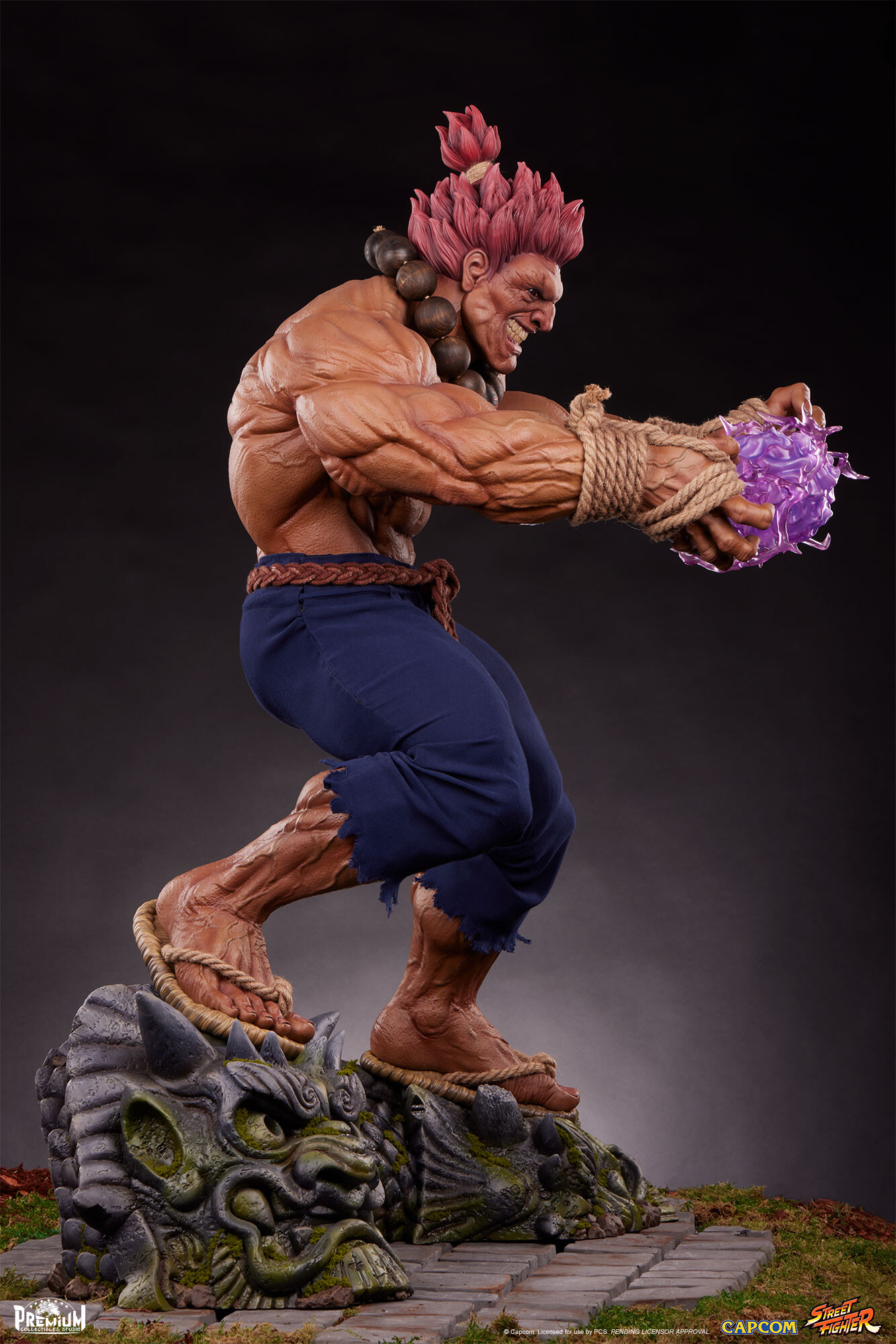 Street Fighter - Gouki - 1/2 - PCS Gold Exclusive (Premium Collectibles Studio) photo 3