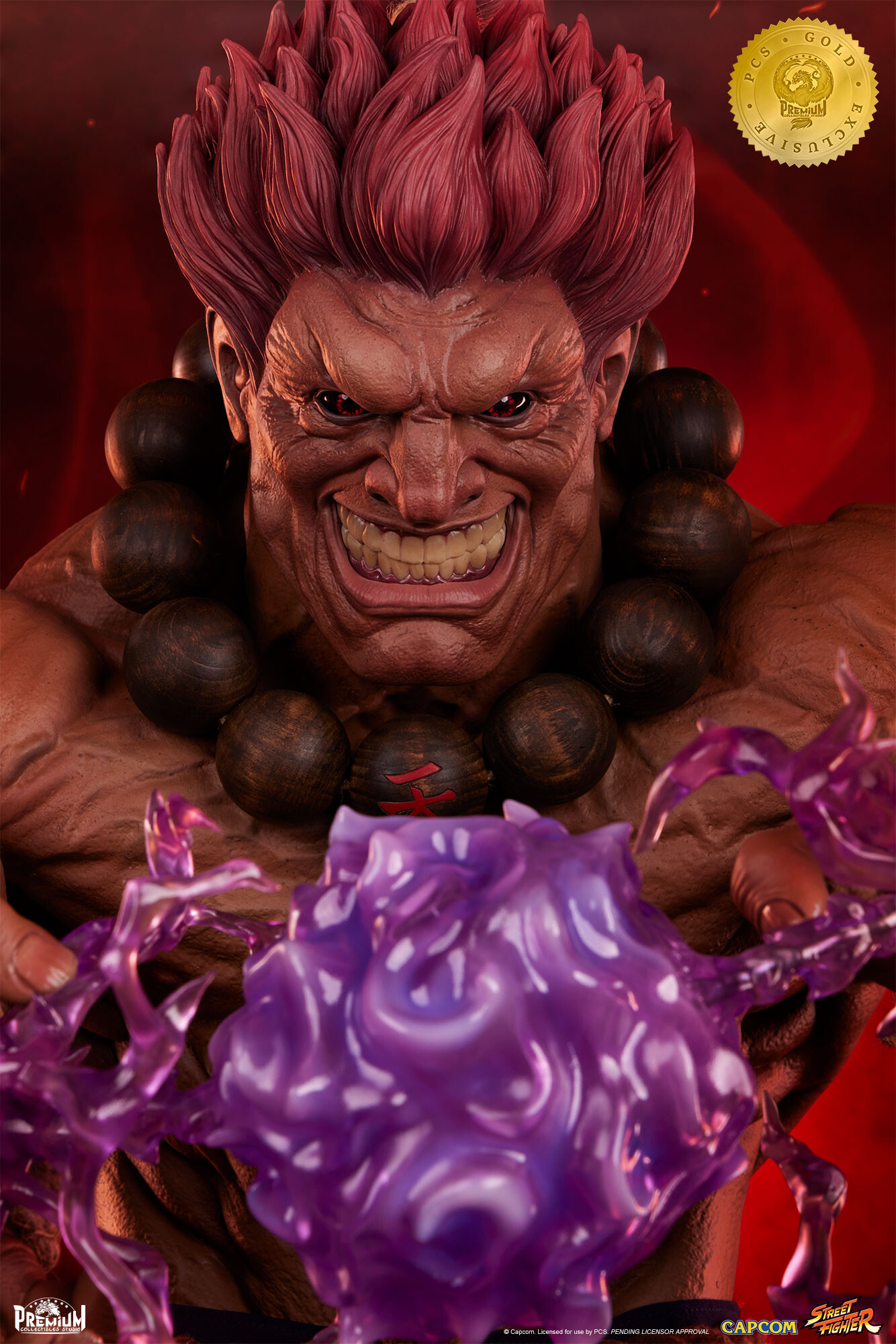 Street Fighter - Gouki - 1/2 - PCS Gold Exclusive (Premium Collectibles Studio) photo 8