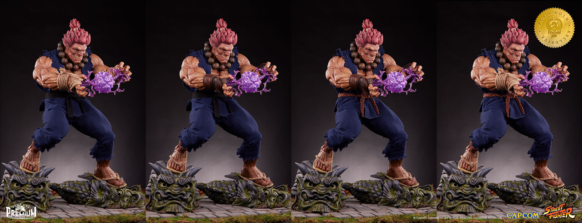 Street Fighter - Gouki - 1/2 - PCS Gold Exclusive (Premium Collectibles Studio) photo 9