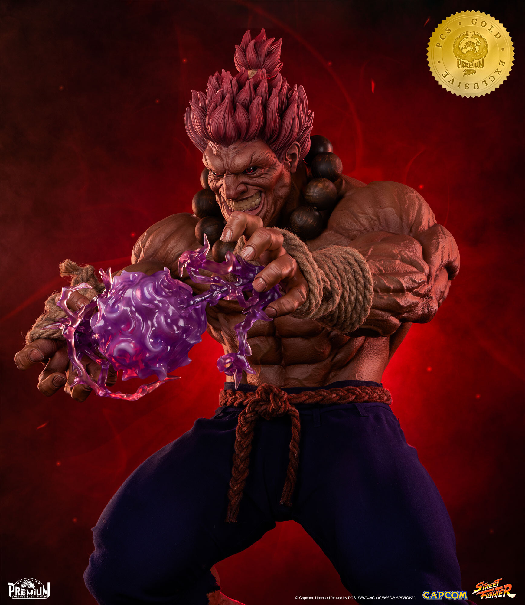 Street Fighter - Gouki - 1/2 - PCS Gold Exclusive (Premium Collectibles Studio) photo 12
