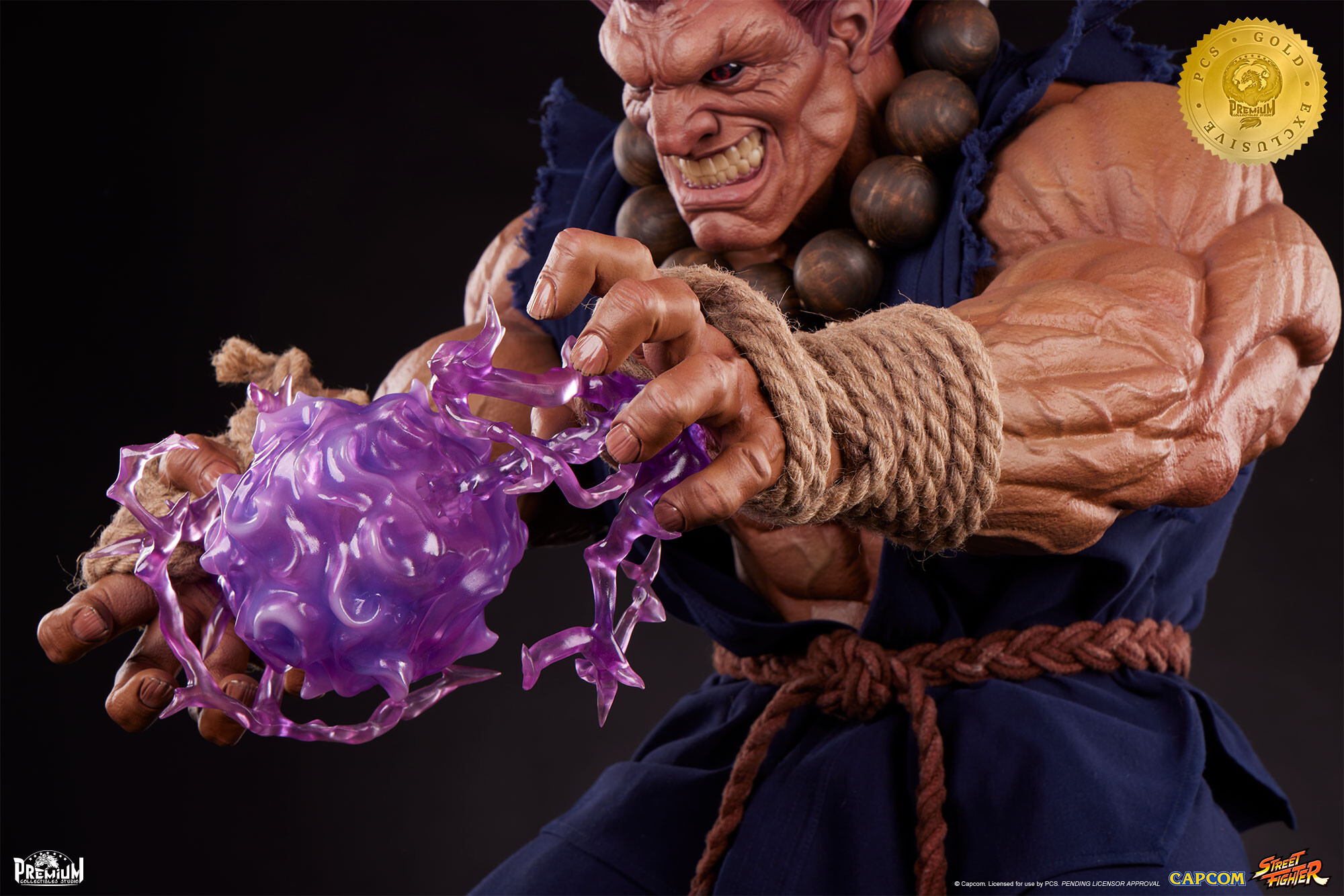 Street Fighter - Gouki - 1/2 - PCS Gold Exclusive (Premium Collectibles Studio) photo 13