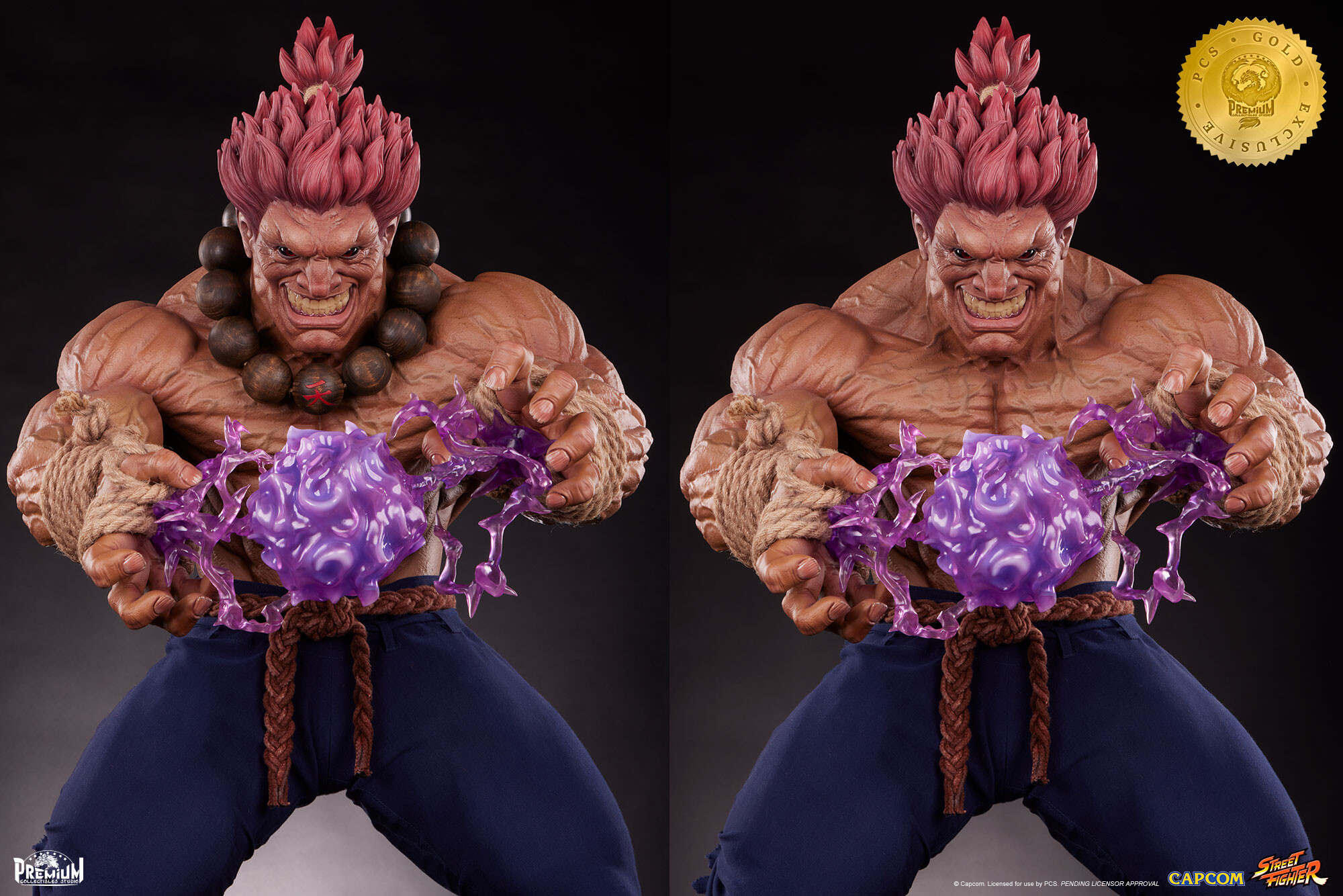 Street Fighter - Gouki - 1/2 - PCS Gold Exclusive (Premium Collectibles Studio) photo 14