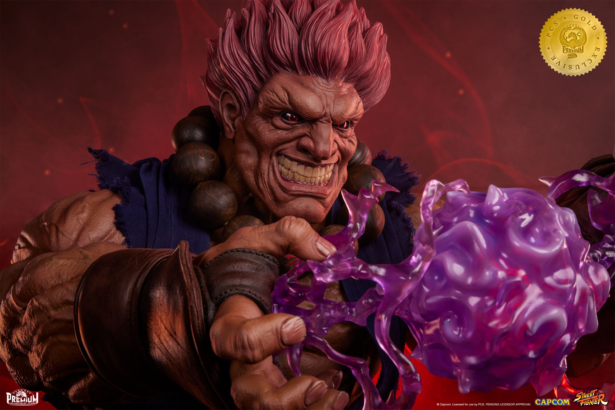 Street Fighter - Gouki - 1/2 - PCS Gold Exclusive (Premium Collectibles Studio) photo 15