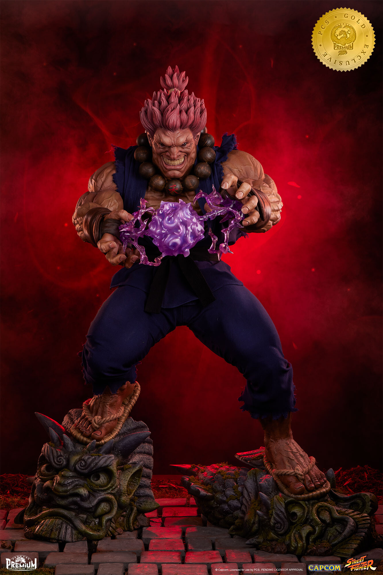 Street Fighter - Gouki - 1/2 - PCS Gold Exclusive (Premium Collectibles Studio) photo 17
