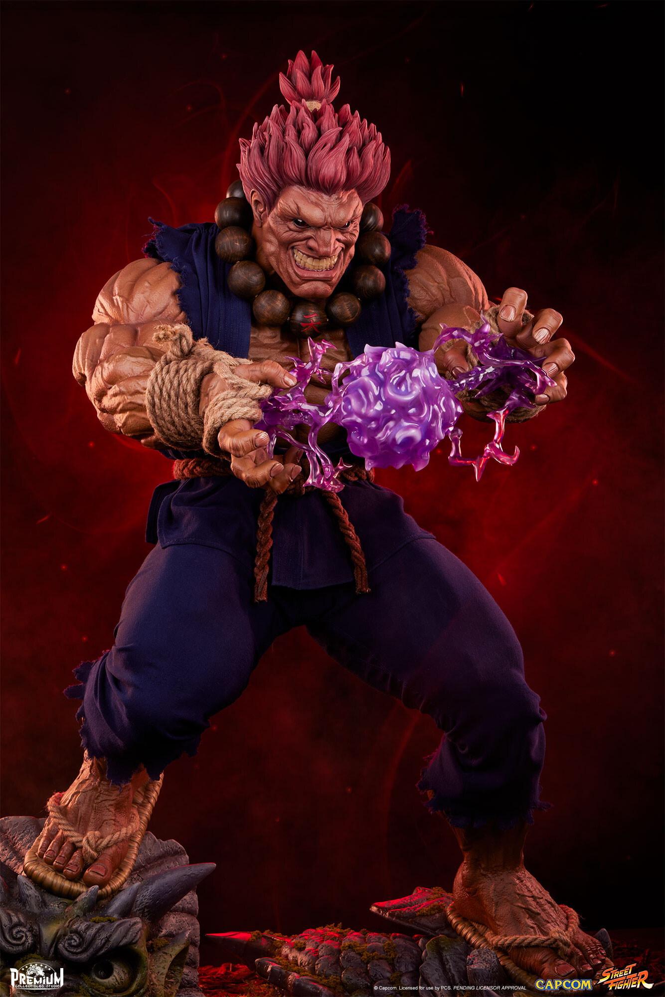 Street Fighter - Gouki - 1/2 - PCS Gold Exclusive (Premium Collectibles Studio) photo 19