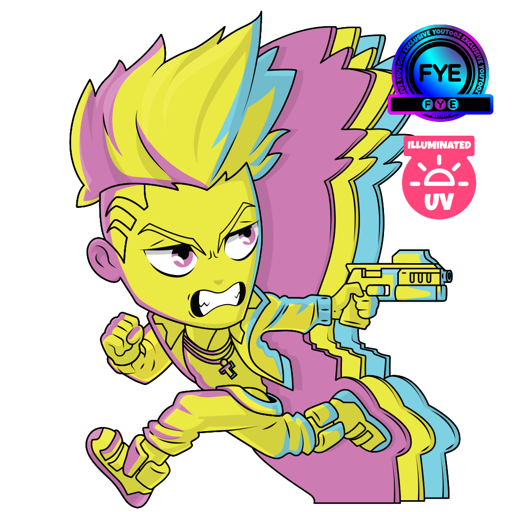 Cyberpunk: Edgerunners - David Martinez - Cyberpunk: Edgerunners x Youtooz  (3) - Tooz - Illuminated (FYE, Youtooz) photo 2