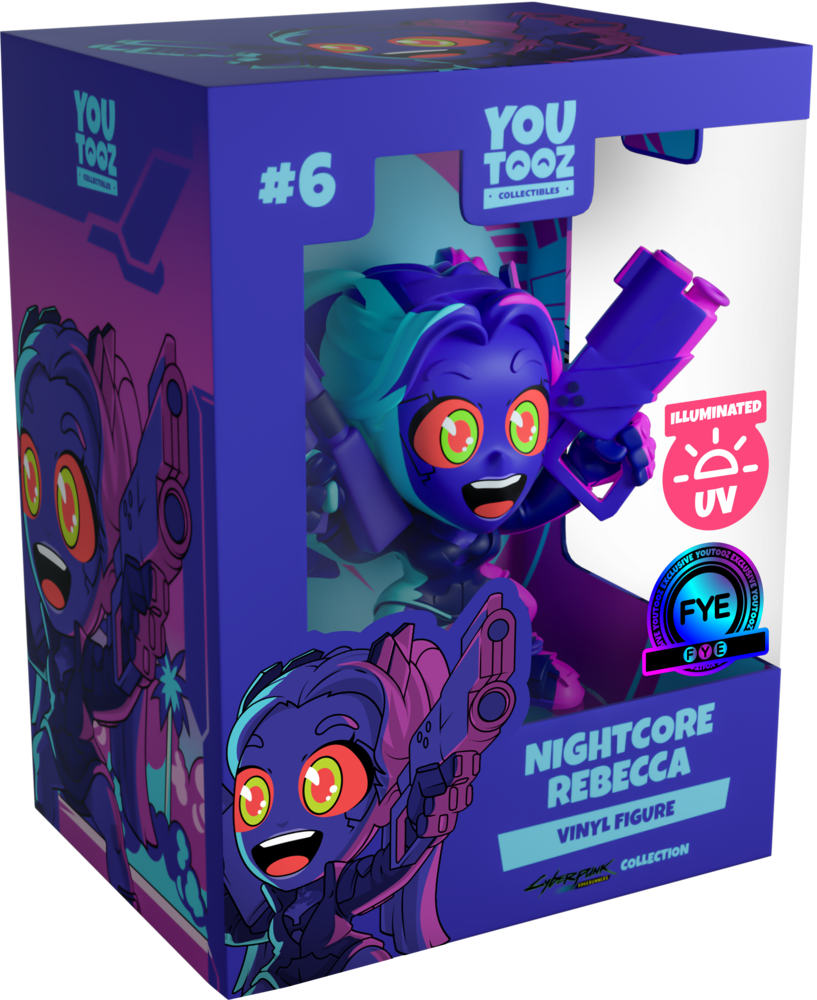 Cyberpunk: Edgerunners - Rebecca - Cyberpunk: Edgerunners x Youtooz (6) - Tooz - Nightcore (FYE, Youtooz)