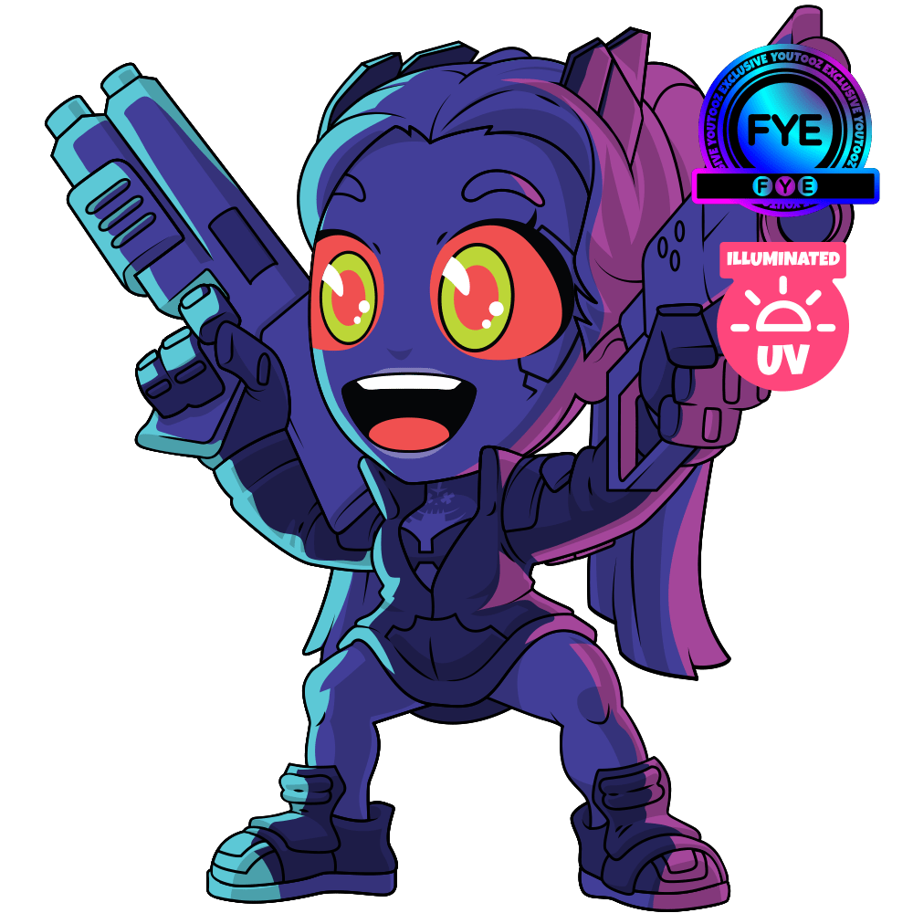 Cyberpunk: Edgerunners - Rebecca - Cyberpunk: Edgerunners x Youtooz  (6) - Tooz - Nightcore (FYE, Youtooz) photo 2