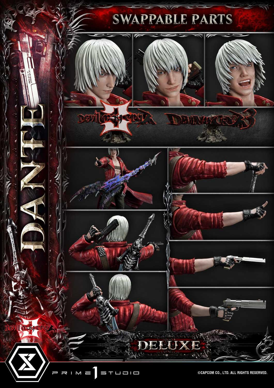 Devil May Cry 3 - Dante - Ultimate Premium Masterline (UPMDMC3-01DX) - 1/4 - DX Version (Prime 1 Studio) photo 69