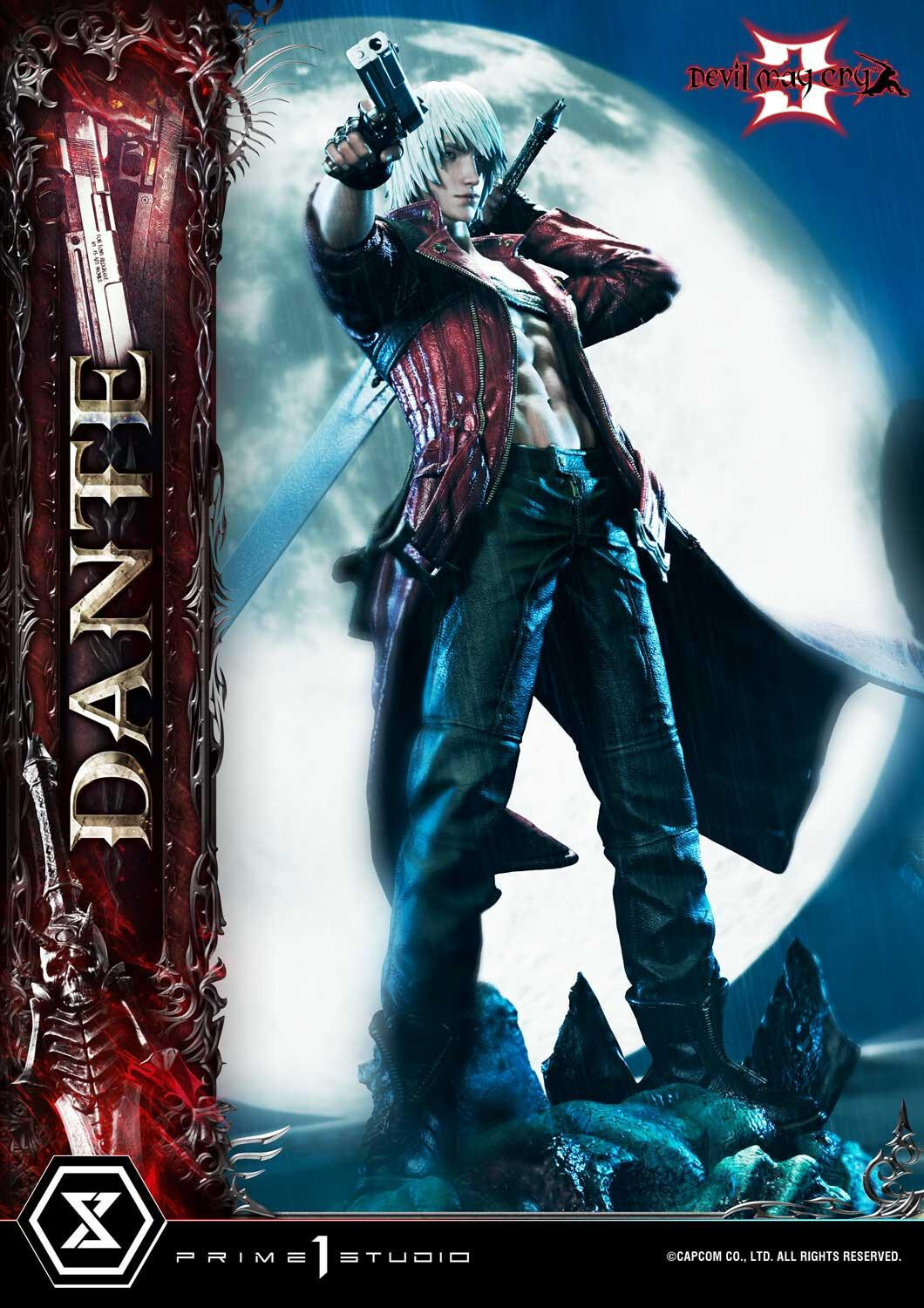 Devil May Cry 3 - Dante - Ultimate Premium Masterline  (UPMDMC3-01DXS) - 1/4 - DX Bonus Version (Prime 1 Studio) photo 17