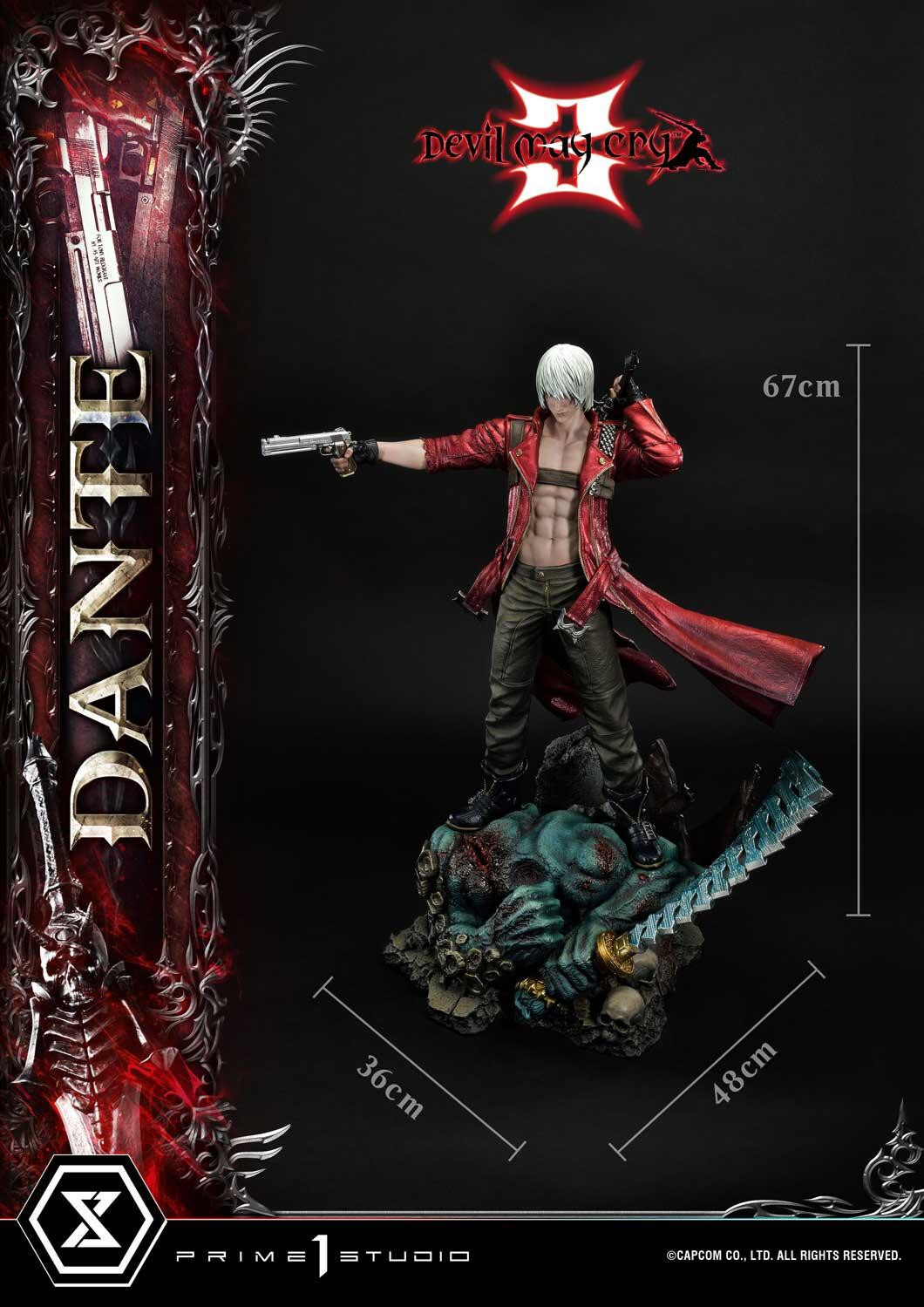 Devil May Cry 3 - Dante - Ultimate Premium Masterline  (UPMDMC3-01DXS) - 1/4 - DX Bonus Version (Prime 1 Studio) photo 21