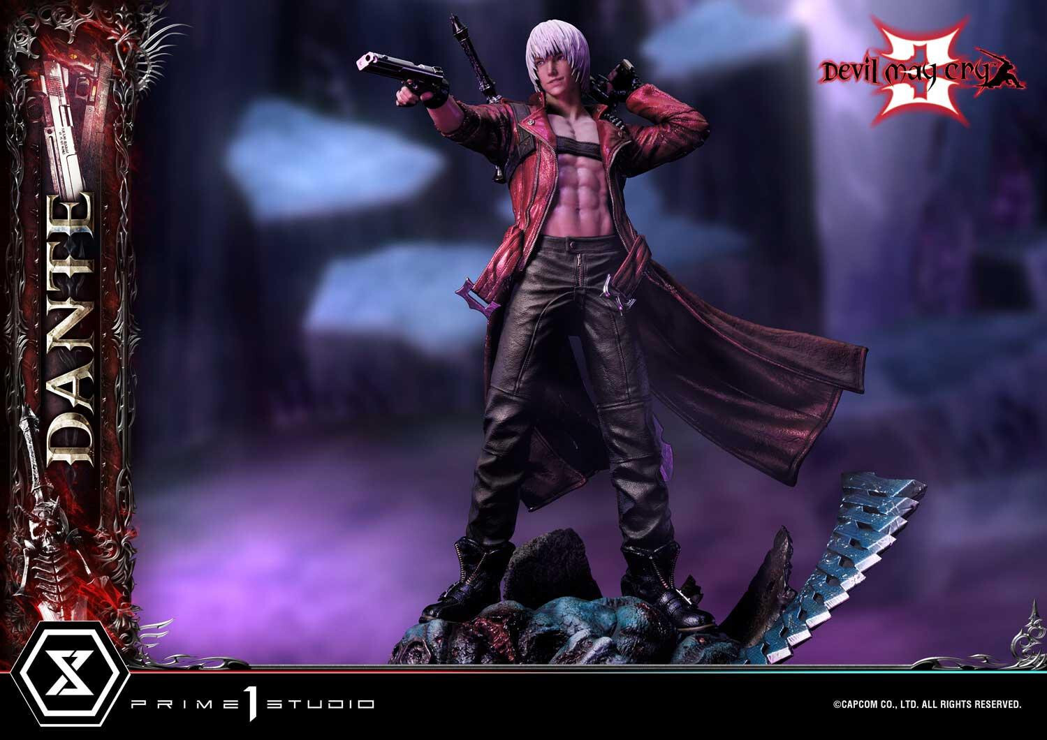 Devil May Cry 3 - Dante - Ultimate Premium Masterline  (UPMDMC3-01DXS) - 1/4 - DX Bonus Version (Prime 1 Studio) photo 37