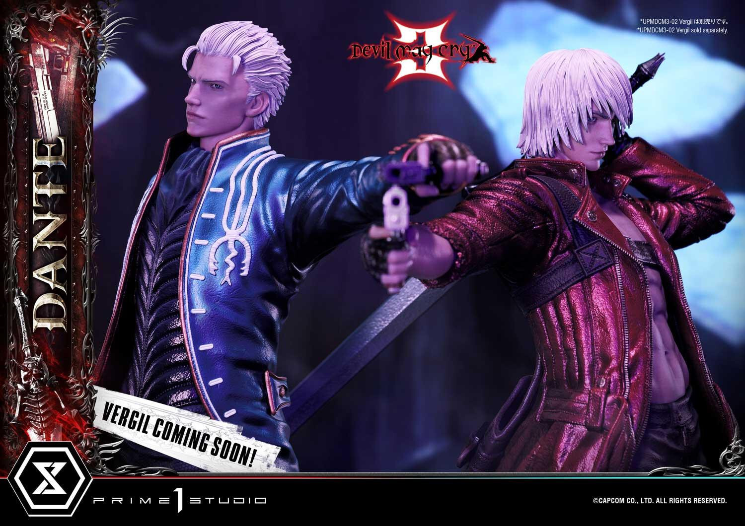 Devil May Cry 3 - Dante - Ultimate Premium Masterline  (UPMDMC3-01DXS) - 1/4 - DX Bonus Version (Prime 1 Studio) photo 56