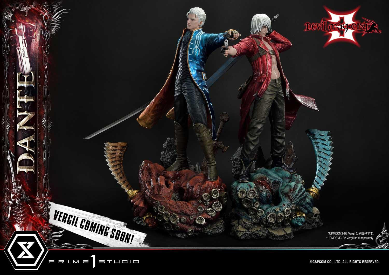 Devil May Cry 3 - Dante - Ultimate Premium Masterline  (UPMDMC3-01DXS) - 1/4 - DX Bonus Version (Prime 1 Studio) photo 59