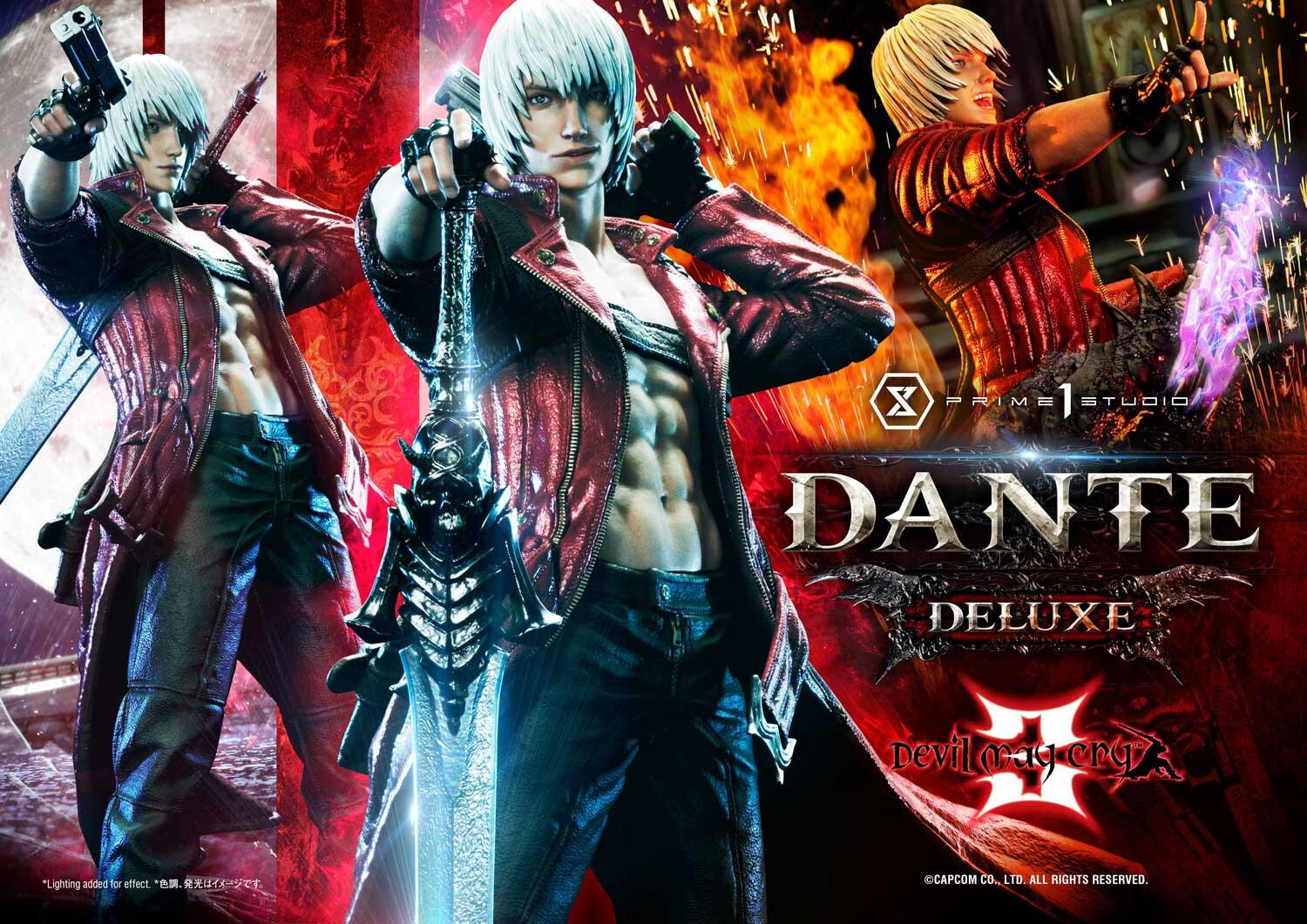 Devil May Cry 3 - Dante - Ultimate Premium Masterline  (UPMDMC3-01DXS) - 1/4 - DX Bonus Version (Prime 1 Studio) photo 76
