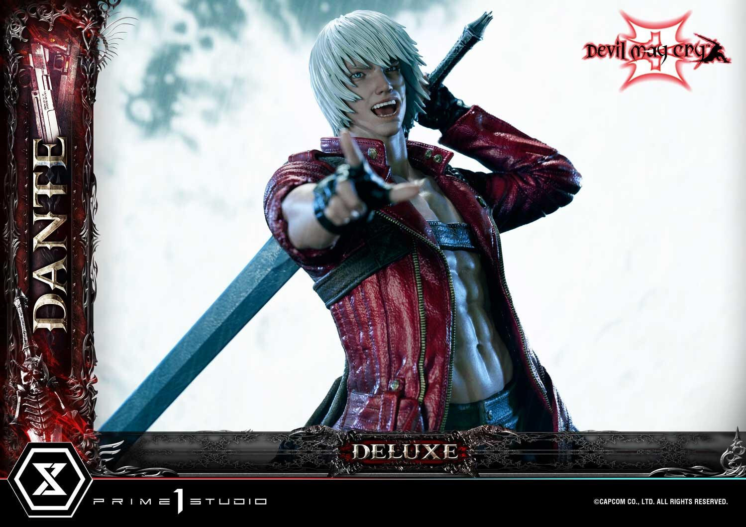Devil May Cry 3 - Dante - Ultimate Premium Masterline  (UPMDMC3-01DXS) - 1/4 - DX Bonus Version (Prime 1 Studio) photo 92