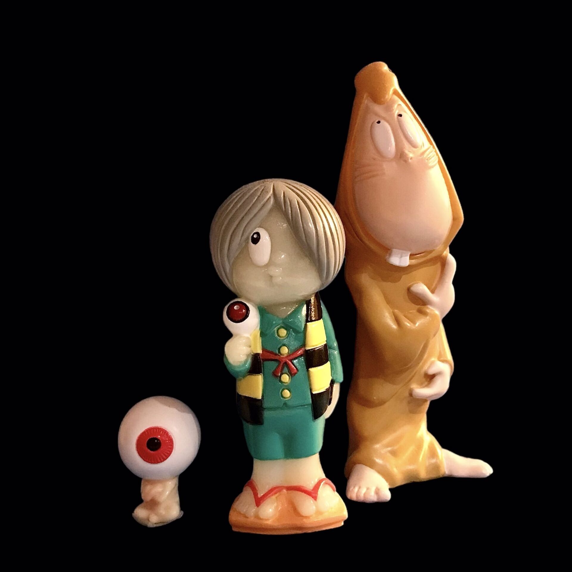 Gegege no Kitaro - Nezumi Otoko - Sofubi Figure (Rockdenasi Gangu) photo 4