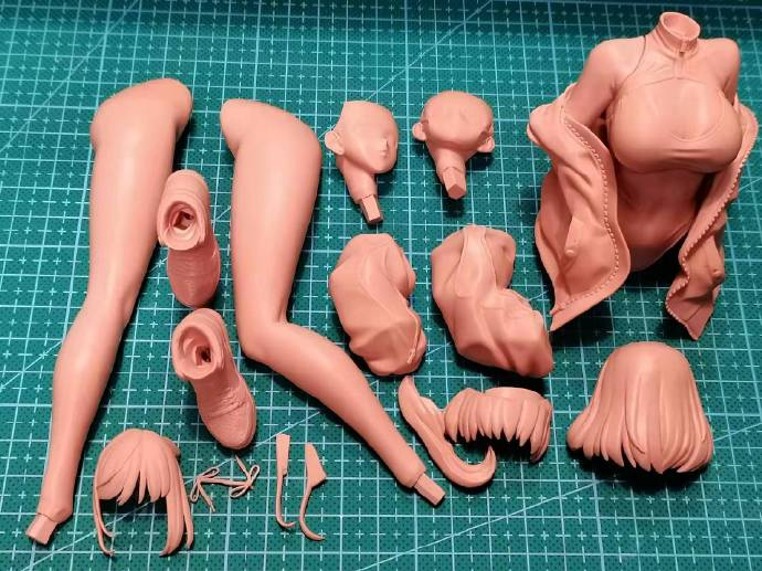 Original - Mask Girl - Original Design Art - Luna - 1/7 (Astrum Design) photo 4