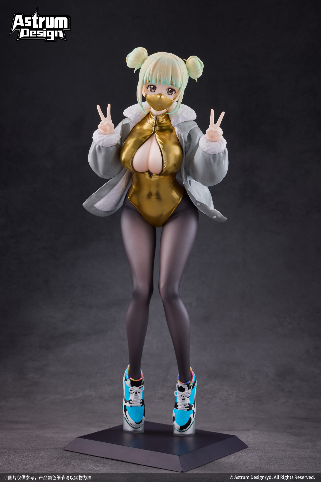 Original - Mask Girl - Original Design Art - Mia - 1/7 (Astrum Design) photo 4