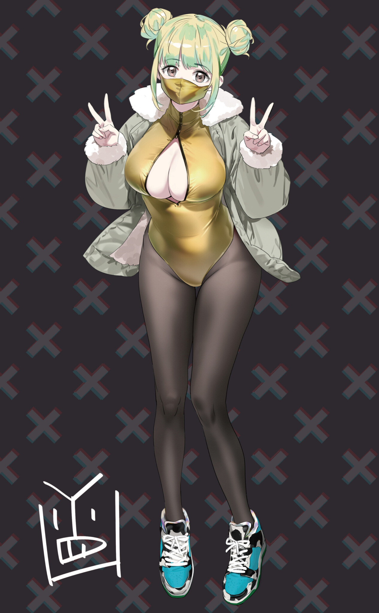 Original - Mask Girl - Original Design Art - Mia - 1/7 (Astrum Design) photo 17