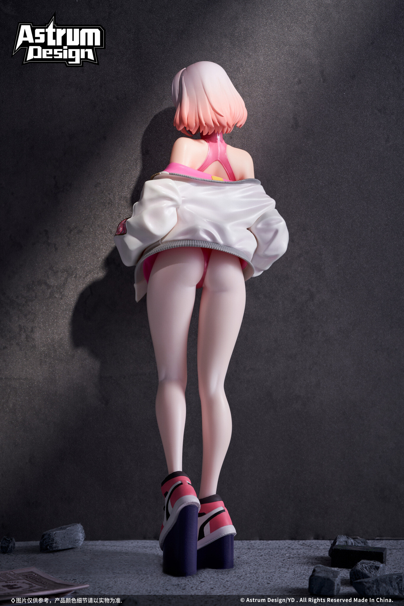 Original - Mask Girl - Original Design Art - Luna - 1/7 - Pink (Astrum Design) photo 4