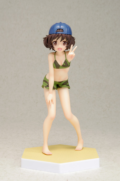 Girls und Panzer - Akiyama Yukari - Beach Queens - 1/10 - Be-J Special ver., Swimsuit ver. (Wave) photo 9