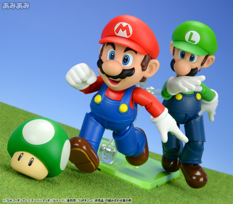 Super Mario Brothers - Mario - S.H.Figuarts - Super Kinoko (Bandai)