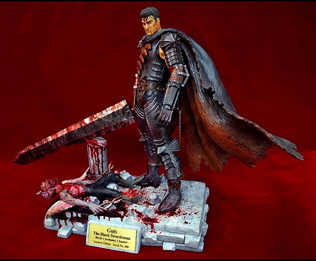 Berserk - Guts - 1/10 - Guts the Black Swordsman - Birth Ceremony Chapter - *Limited Version 4 (Art of War)