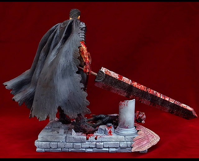 Berserk - Guts - 1/10 - Guts the Black Swordsman - Birth Ceremony Chapter - *Limited Version 4 (Art of War) photo 9