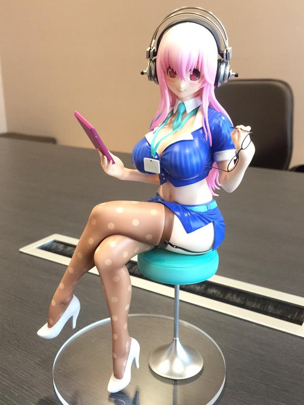 SoniComi (Super Sonico) - Sonico - 1/7 - Office Lady Ver. (Wing)