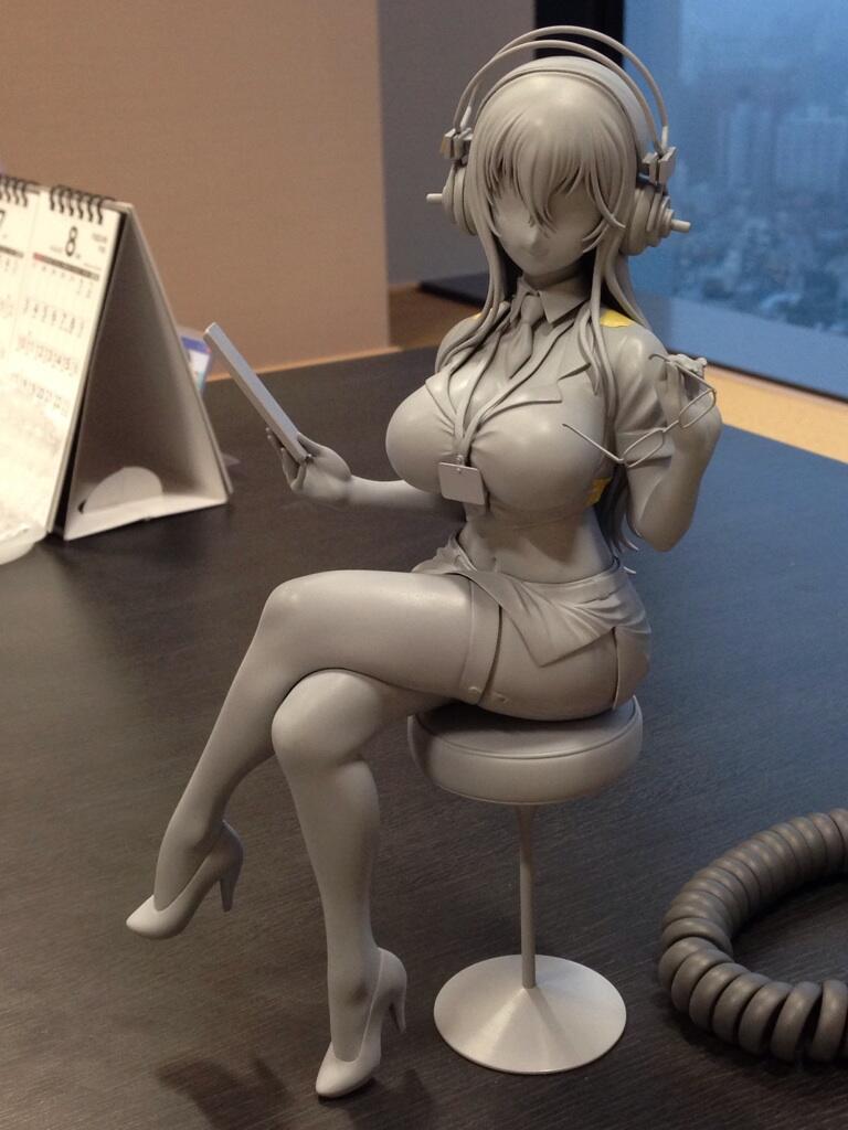 SoniComi (Super Sonico) - Sonico - 1/7 - Office Lady Ver. (Wing) photo 12