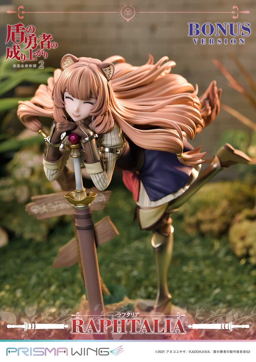 Tate no Yuusha no Nariagari Season 2 - Raphtalia - Prisma Wing (PWTTYS-01PS) - 1/7 - Bonus Version (Pawretta, Prime 1 Studio) photo 13