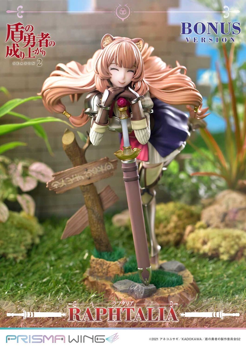 Tate no Yuusha no Nariagari Season 2 - Raphtalia - Prisma Wing (PWTTYS-01PS) - 1/7 - Bonus Version (Pawretta, Prime 1 Studio) photo 14