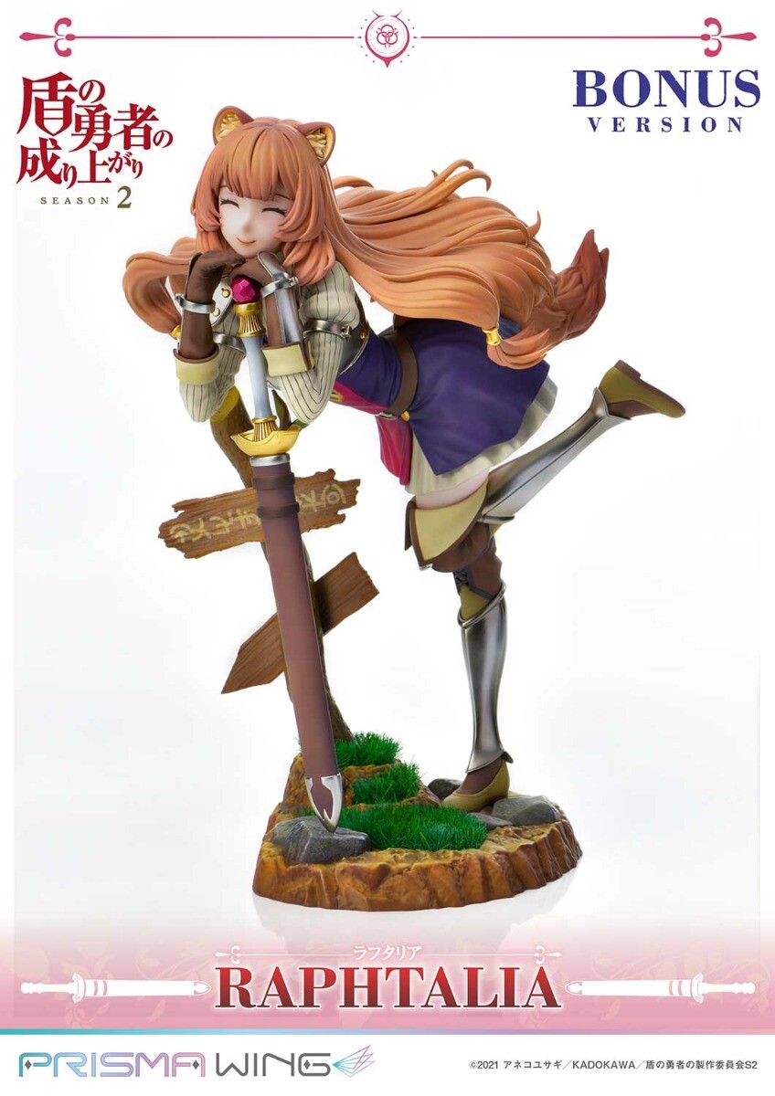 Tate no Yuusha no Nariagari Season 2 - Raphtalia - Prisma Wing (PWTTYS-01PS) - 1/7 - Bonus Version (Pawretta, Prime 1 Studio) photo 28