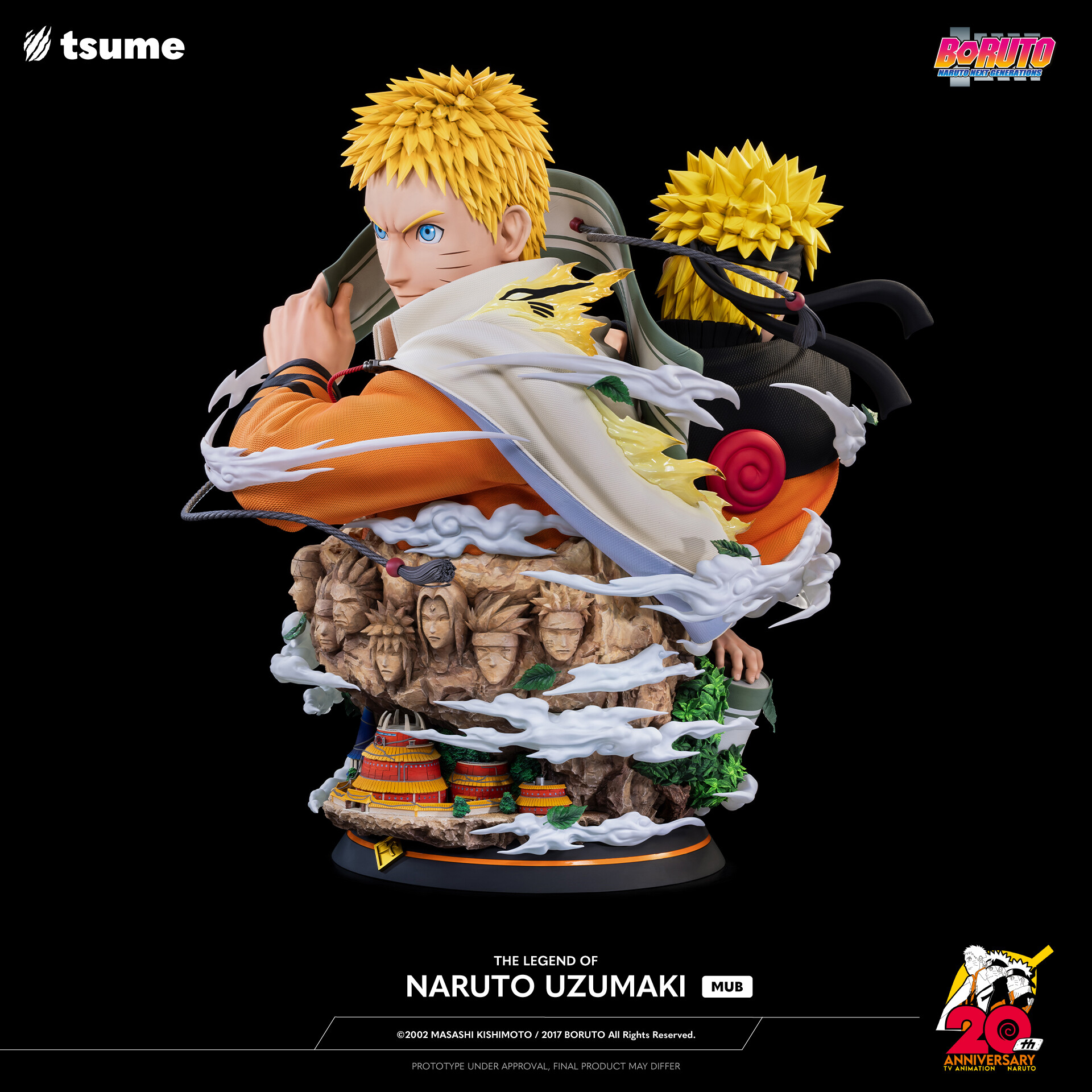Boruto: Naruto Next Generations - Naruto - Naruto Shippuuden - Uzumaki Naruto - Bust - M.U.B - 1/1 (Tsume) photo 2
