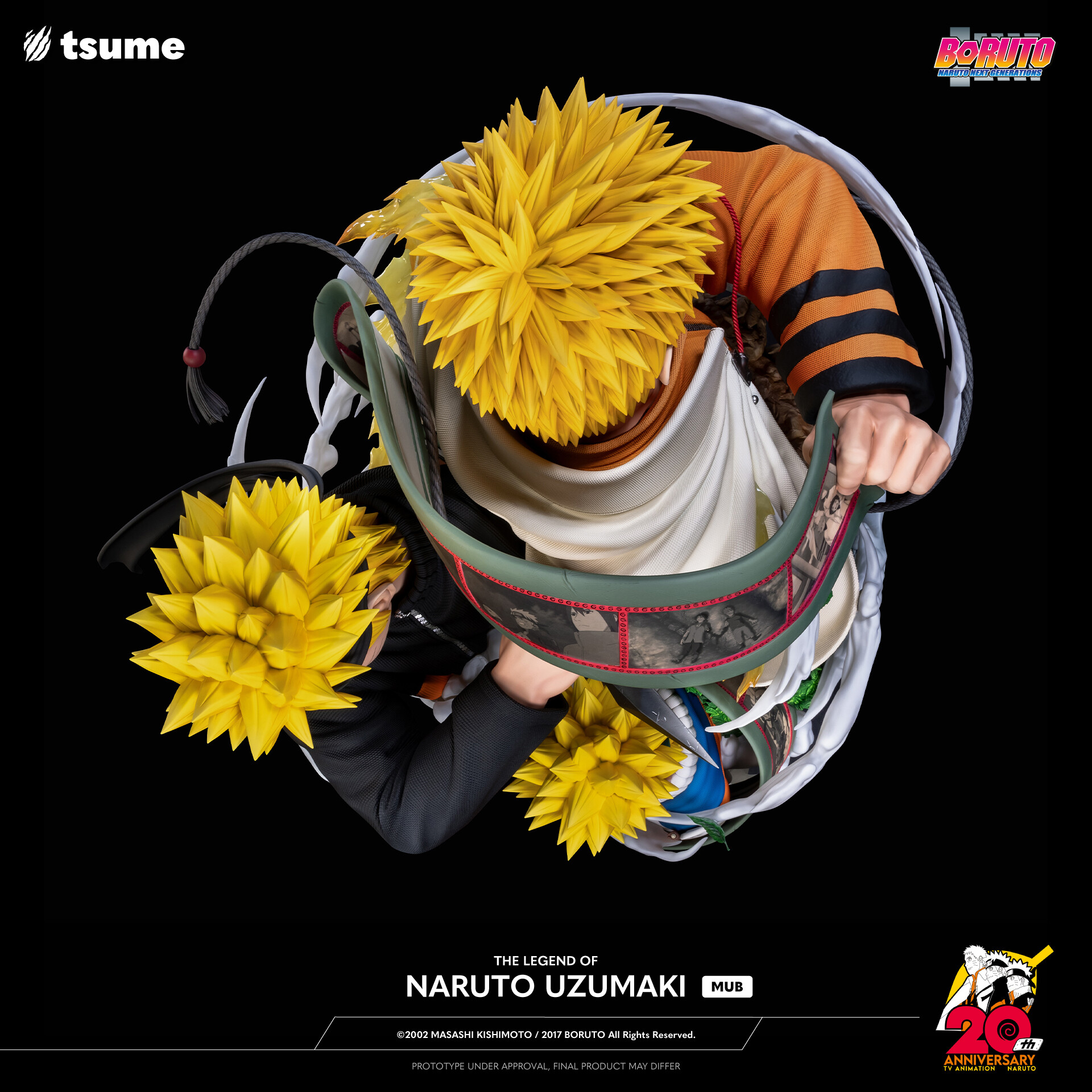 Boruto: Naruto Next Generations - Naruto - Naruto Shippuuden - Uzumaki Naruto - Bust - M.U.B - 1/1 (Tsume) photo 9
