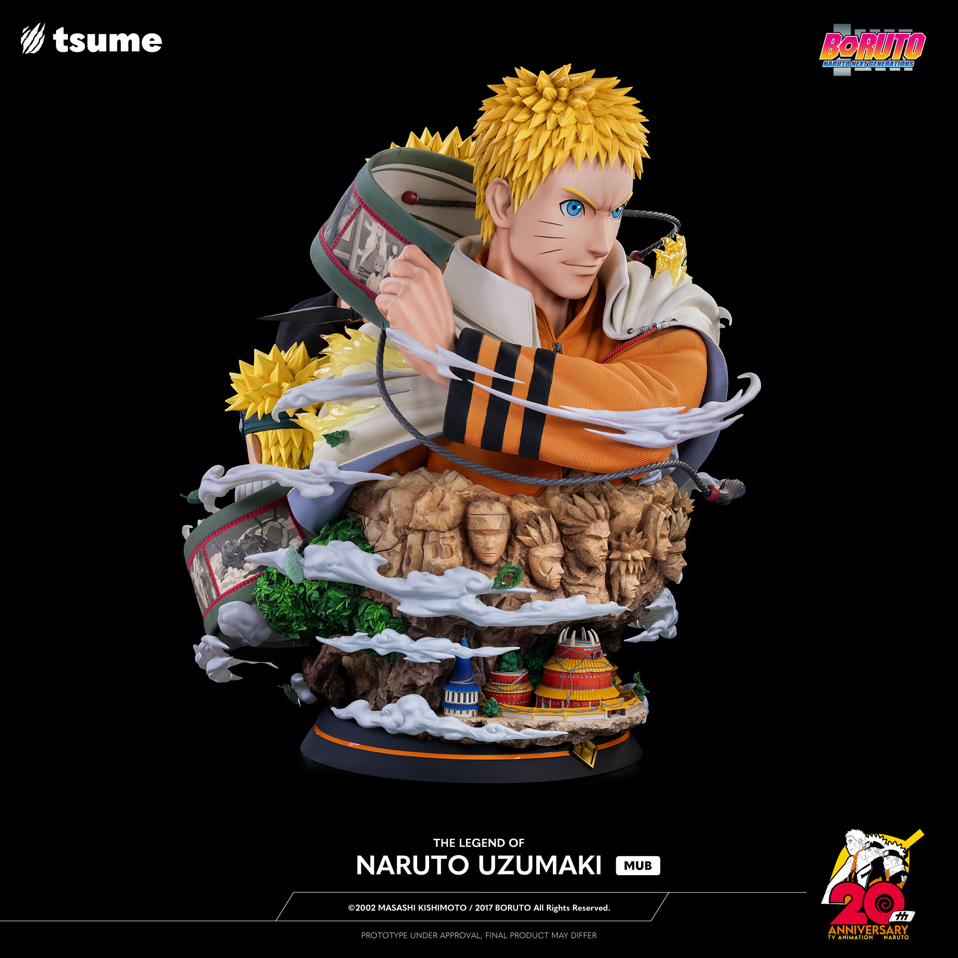 Boruto: Naruto Next Generations - Naruto - Naruto Shippuuden - Uzumaki Naruto - Bust - M.U.B - 1/1 (Tsume) photo 10
